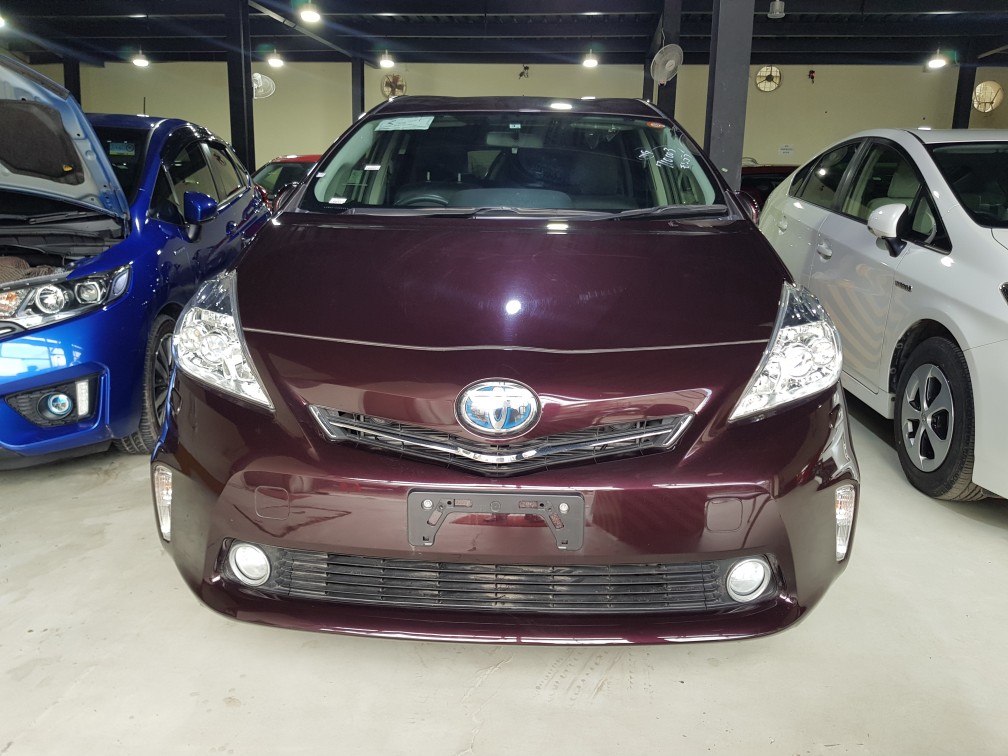 Toyota Prius G EX Purple G EX LED LEATHER PACKAGE